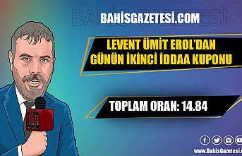 Levent Ümit Erol'dan Günün İkinci İddaa...