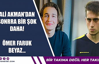 Ali Akman'a bir şok daha! Ömer Faruk Beyaz...