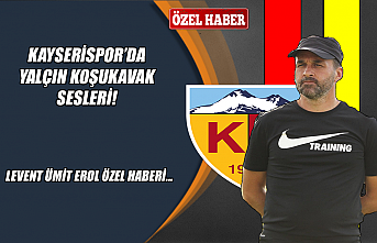Kayserispor'da Yalçın Koşukavak sesleri!