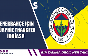 Fenerbahçe için sürpriz transfer iddiası!
