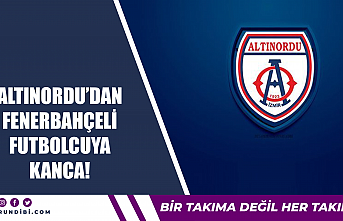 Altınordu'dan Fenerbahçeli futbolcuya kanca!