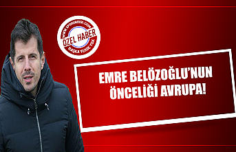 Emre Belözoğlu'nun önceliği Avrupa!