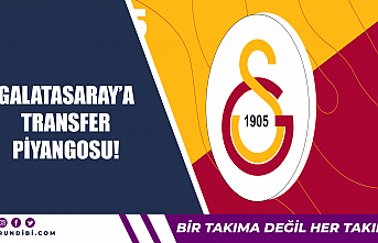 Galatasaray'a transfer piyangosu!