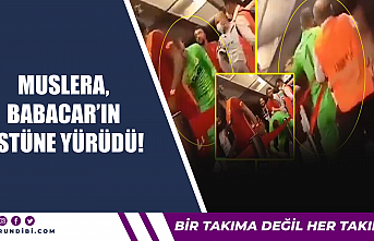 Muslera, Babacar'ın üstüne yürüdü!