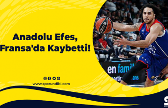 Anadolu Efes, Fransa'da Kaybetti!