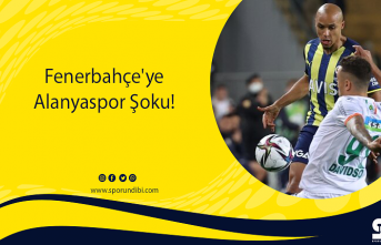 Fenerbahçe'ye Alanyaspor Şoku!