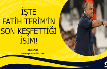 İşte Fatih Terim'in son keşfettiği isim!