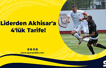 Liderden Akhisar'a 4'lük Tarife!