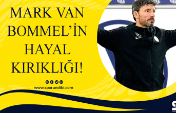 Mark Van Bommel'in hayal kırıklığı!