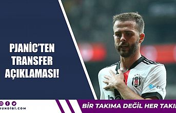 Pjanic'ten transfer açıklaması!