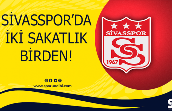 Sivasspor'da iki sakatlık birden!