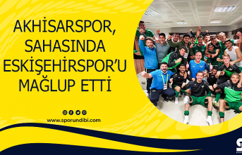 Akhisarspor, sahasında Eskişehirspor'u mağlup...