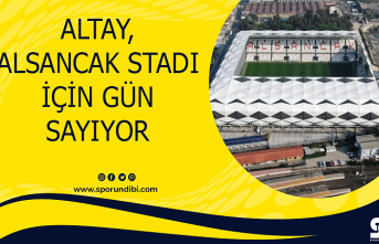 Altay, Alsancak stadı için gün sayıyor