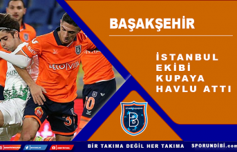 Başakşehir kupaya  havlu attı