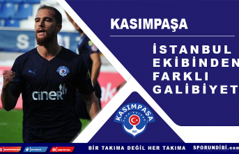 Kasımpaşa'dan farklı galibiyet