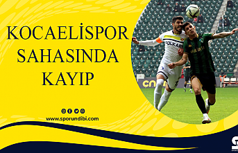 Kocaelispor sahasında kayıp