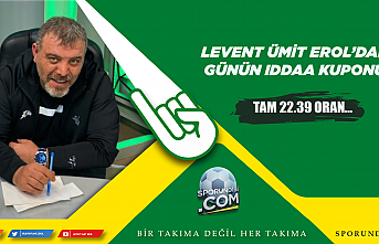 Levent Ümit Erol'dan Günün İddaa Kuponu!