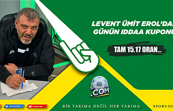Levent Ümit Erol'dan Günün İddaa Kuponu!