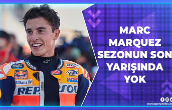 Marc Marquez sezonun son yarışında yok