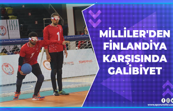 Milliler'den Finlandiya karşısında galibiyet