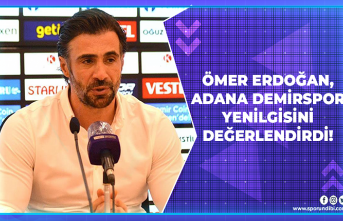 Ömer Erdoğan, Adana Demirspor Yenilgisini Değerlendirdi!