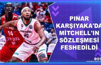 Pınar Karşıyaka'da Mitchell'ın sözleşmesi...