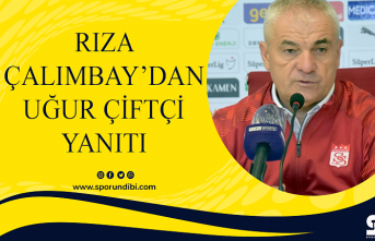 Rıza Çalımbay'dan Uğur Çiftçi yanıtı