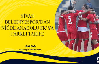 Sivas Belediyespor'dan Niğde Anadolu FK'ya...