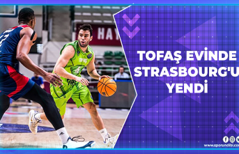TOFAŞ evinde Strasbourg'u yendi