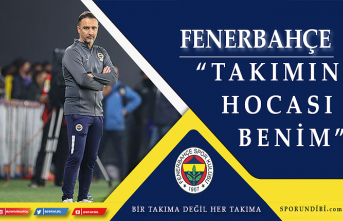 Vitor Pereira: ''Takımın hocası benim''