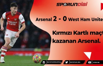 Arsenal, evinde West Ham'ı devirdi