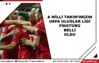 A Milli Takım'ımızın UEFA Uluslar Ligi fikstürü...