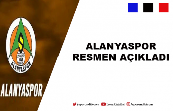 Alanyaspor resmen açıkladı