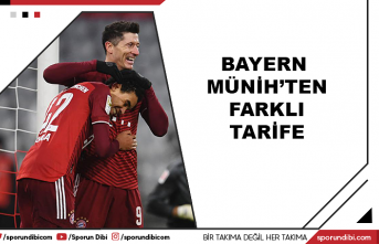 Bayern Münih'ten farklı tarife