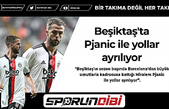 Beşiktaş'ta Pjanic ile yollar ayrılıyor