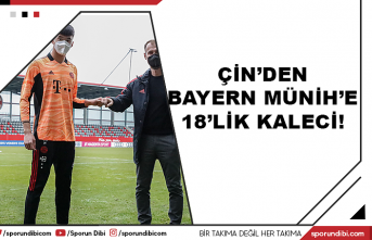 Çin'den Bayern Münih'e 18'lik kaleci