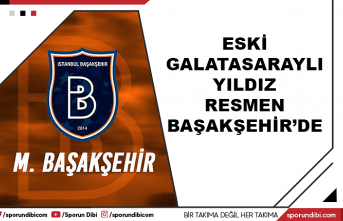Eski Galatasaraylı yıldız resmen Başakşehir'de