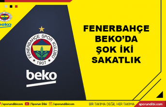 Fenerbahçe Beko'da şok iki sakatlık