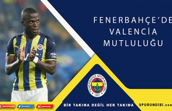 Fenerbahçe'de Valencia mutluluğu