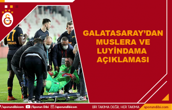 Galatasaray'dan Muslera ve Luyindama açıklaması