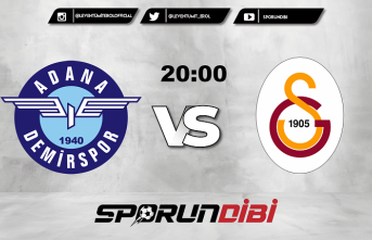 Galatasaray, ligin formda ekibi Adana Demirspor'a...