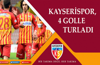 Kayserispor, 4 golle turladı