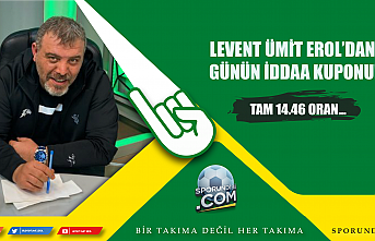 Levent Ümit Erol'dan Günün İddaa Kuponu!