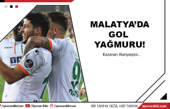 Malatya'da gol yağmuru!