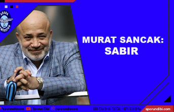 Murat Sancak: Sabır