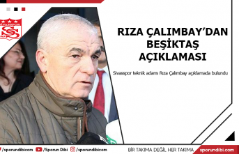 Rıza Çalımbay'dan Beşiktaş açıklaması