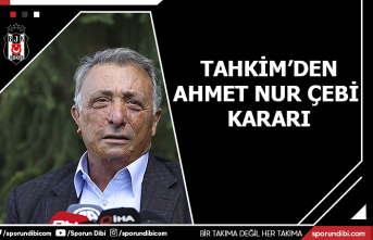 Tahkim'den Ahmet Nur Çebi kararı