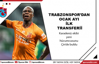 Trabzonspor'dan  Ocak Ayı  ilk  transferi...