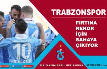 Trabzonspor, rekor için sahaya çıkıyor