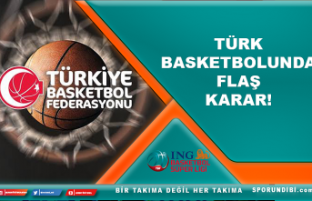 Türk Basketbolunda Flaş  Karar!